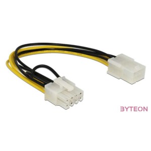 DeLock Power Cable PCI Express 6 pin female  PCI Express 8 pin male 20cm