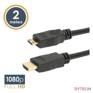 Delight HDMI kábel HDMI M - mini HDMI M 2m