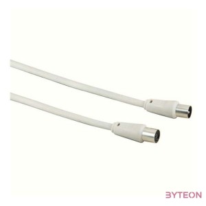 Hama ST 75dB duplán árnyékolt 7,5m antenna cable White