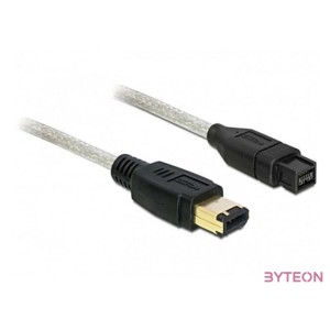 DeLock Cable FireWire 9 pin male  6 pin male 3m
