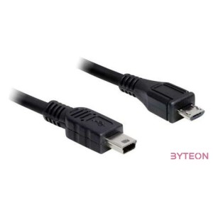 DeLock Cable USB 2.0 micro-B male  USB mini male 1m