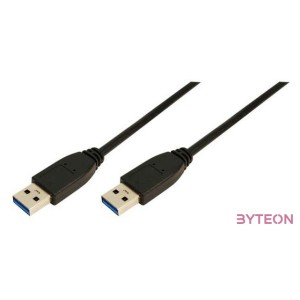 Logilink CU0039 Cable USB 3.0 Type A to Type A 2m Black