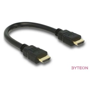 DeLock Cable High Speed HDMI with Ethernet – HDMI A male  HDMI A male 4K 25cm