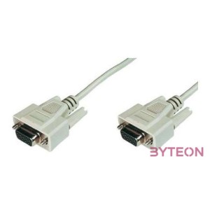 DeLock Cable RS-232 serial Sub-D9 male , male 5m