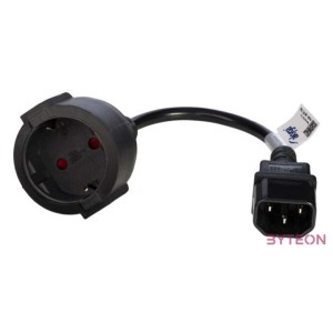 Akyga AK-PC-10A 15cm extension cable Black