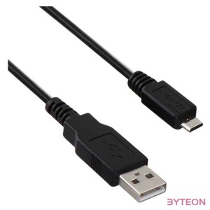 Akyga AK-USB-05 USB A , USB Micro B cable 0,6m Black