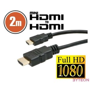 Delight HDMI kábel HDMI M - mini HDMI M 2m