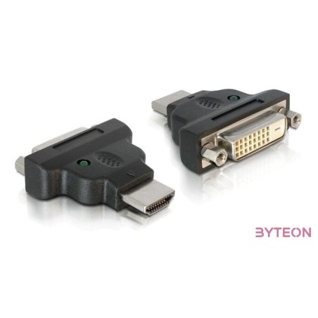 DeLock HDMI male to DVI-25pin female LED adapter