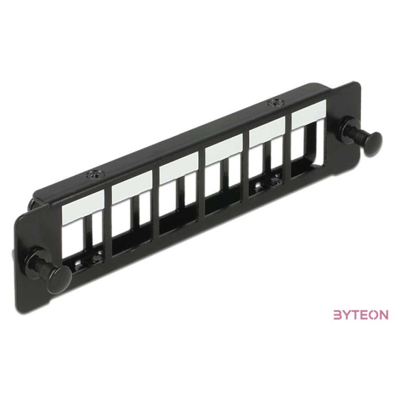 DeLock Keystone Mounting Panel 6 Port