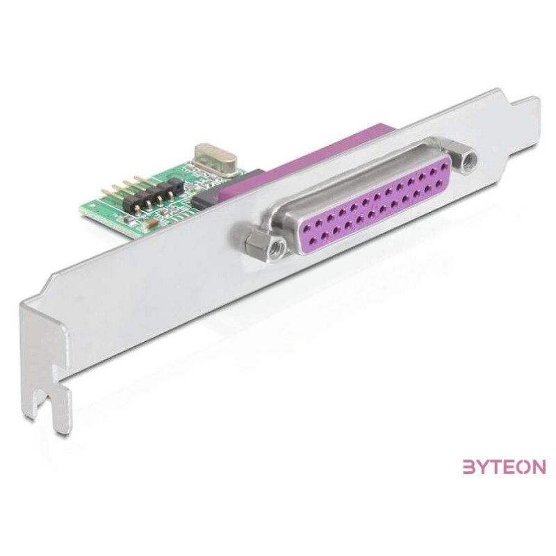 DeLock Rear Bracket USB to 1x Parallel DB 25