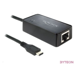 DeLock Adapter SuperSpeed USB (USB 3.1, Gen 1) with USB Type-C male  Gigabit LAN 10,100,1000 Mb,s