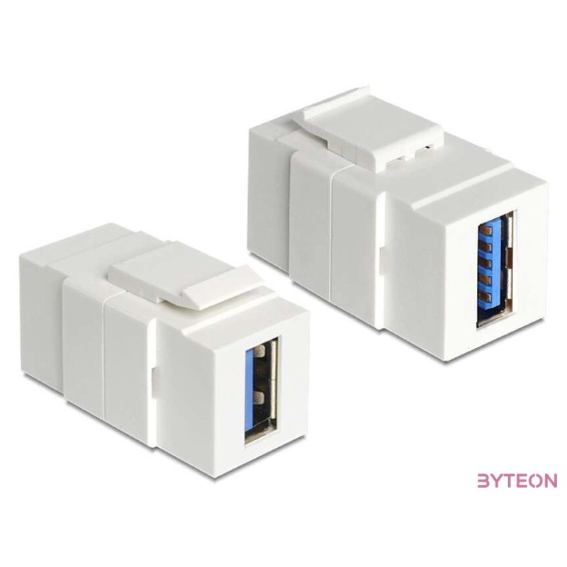 DeLock Keystone module USB 3.0 A female  USB 3.0 A female