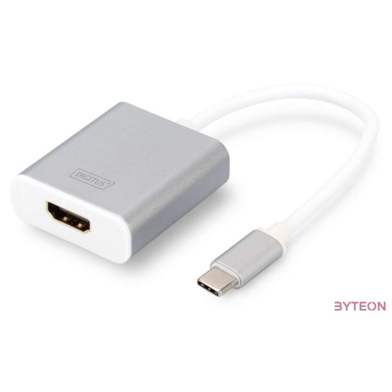 Digitus DA-70836 USB Type-C 4K HDMI Graphics Adapter Silver