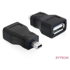 DeLock Adapter USB 2.0-A female  mini USB male