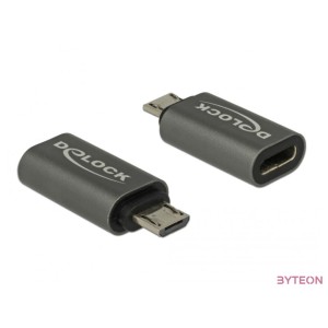DeLock USB2.0 Micro-B apa - USB Type-C 2.0 anya adapter