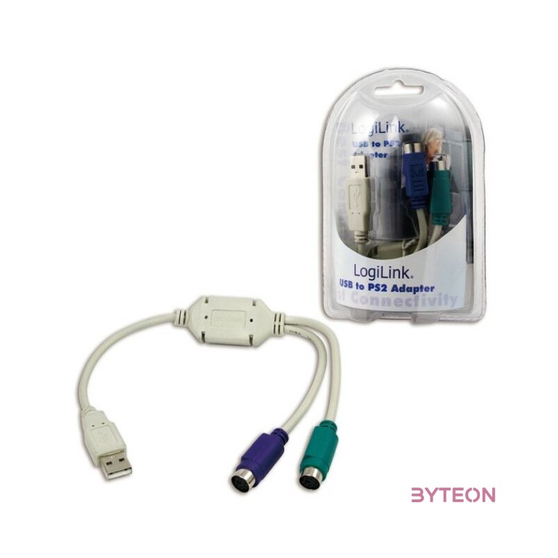 Logilink AU0004A USB to 2xPS,2 adapter