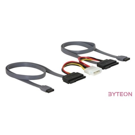 DeLock SATA All-in-One cable for 2x HDD