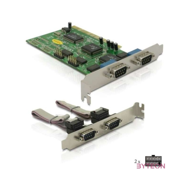 DeLock PCI Card  4x Serial