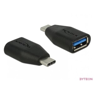 DeLock Adapter SuperSpeed USB 10 Gbps (USB 3.1 Gen 2) USB Type-C male  Type-A female