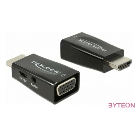 DeLock HDMI-A male  VGA female with Audio Adapter