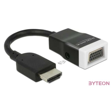 DeLock Adapter HDMI-A male  VGA female with Audio
