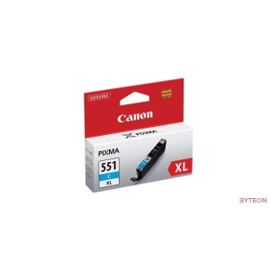 Canon CLI-551C XL - Ciánkék