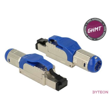 DeLock RJ45 Plug field assembly Cat.8 metal