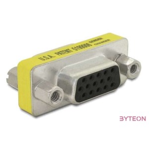 DeLock Adapter Gender Changer VGA female-female