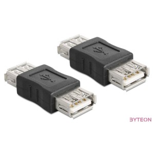 DeLock Adapter Gender Changer USB-A female - USB-A female