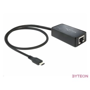 DeLock Adapter SuperSpeed USB (USB 3.1, Gen 1) with USB Type-C male  Gigabit LAN 10,100,1000 Mb,s