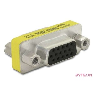 DeLock Adapter Gender Changer VGA female-female