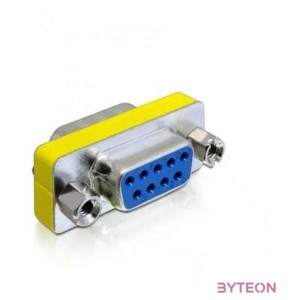 DeLock Adapter Gender Changer Sub-D9 female , female