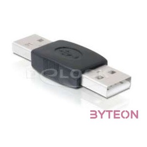 DeLock Adapter Gender Changer USB-A male - USB-A male