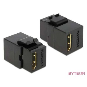 DeLock Keystone module HDMI female  HDMI female Black