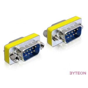 DeLock Átalakító Sub-D9 male , male