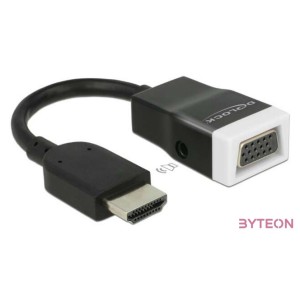 DeLock Adapter HDMI-A male  VGA female with Audio