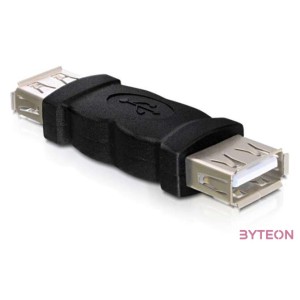 DeLock Adapter Gender Changer USB-A female - USB-A female