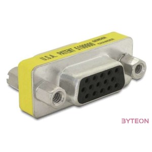 DeLock Adapter Gender Changer VGA female-female