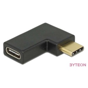 DeLock SuperSpeed USB 10 Gbps (USB 3.1 Gen 2) USB Type-C male  female angled left,right Adapter