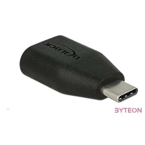 DeLock Adapter SuperSpeed USB 10 Gbps (USB 3.1 Gen 2) USB Type-C male  Type-A female