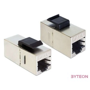 DeLock Keystone Module RJ45 jack  RJ45 jack Cat.6 compact