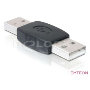 DeLock Adapter Gender Changer USB-A male - USB-A male
