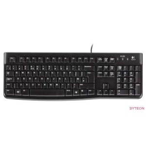 Logitech K120 OEM (ENG, USB) - Fekete