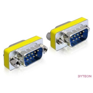 DeLock Átalakító Sub-D9 male , male