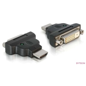 DeLock HDMI male to DVI-25pin female LED adapter