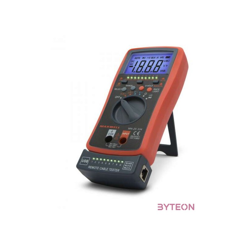 Maxwell Digitális, automata multiméter