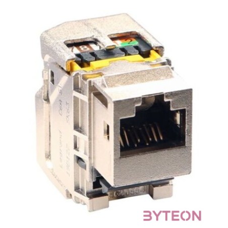 Legrand RJ45 Keystone port Cat6A árnyékolt (STP) LCS2 gyorscsatlakozós 180° 500 Mhz 10xGigabit