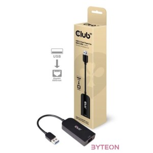 Club3D USB 3.2 Gen1 Type A to RJ 45 2.5 Gbps Adapter