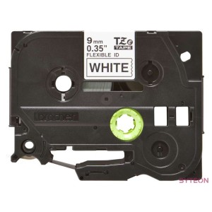 Brother TZe-FX221 P-touch Black on White