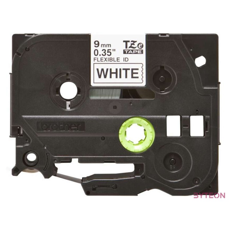 Brother TZe-FX221 P-touch Black on White